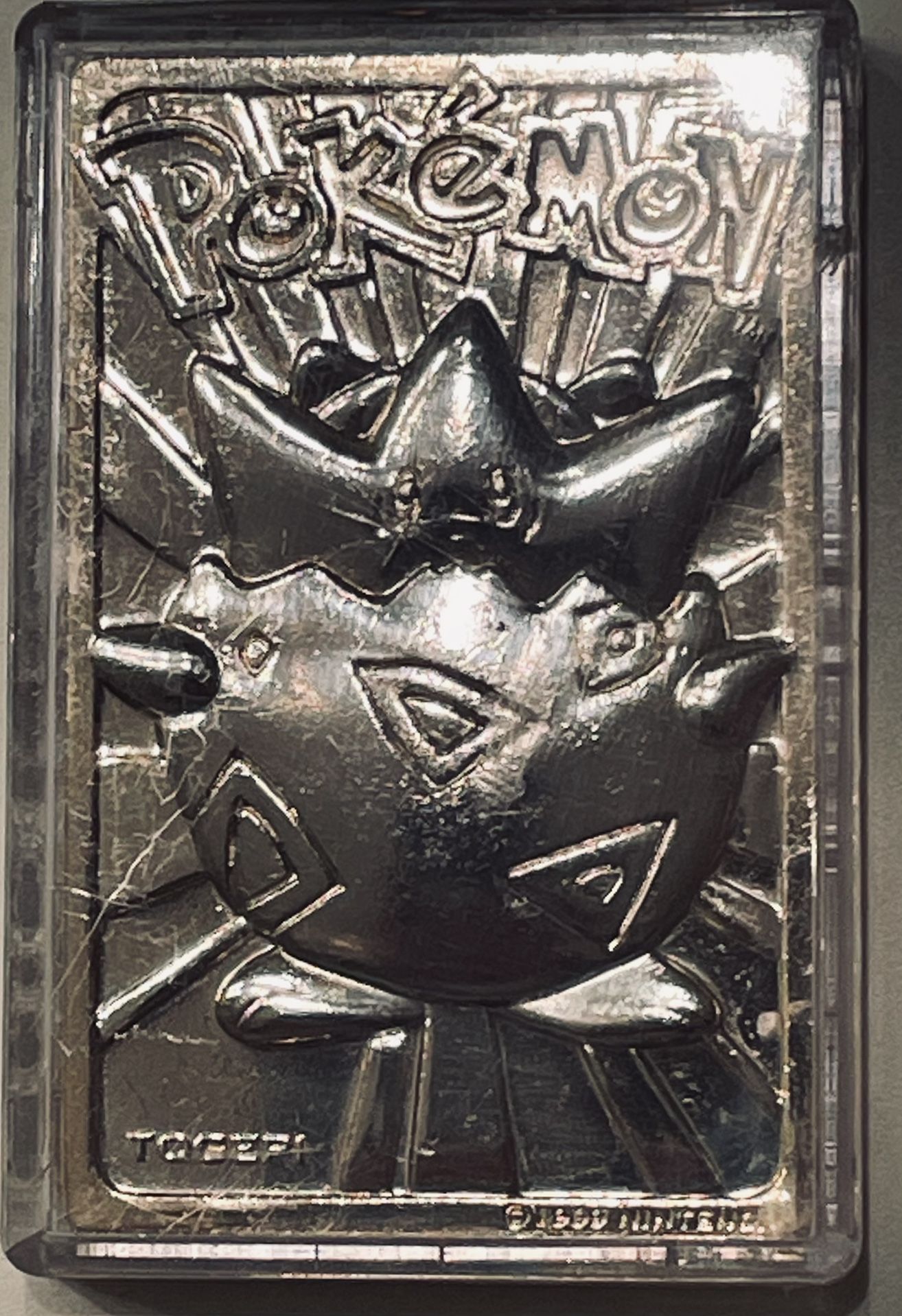 23k Gold Clad Metal Promo Card/ Togepi’