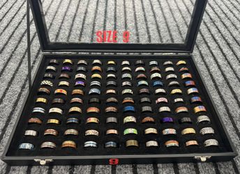 Men’s rings - size 9 - $10 each ring