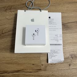 Apple AirPods 4 – Brand New Sealed w/ Receipt & Apple Bag