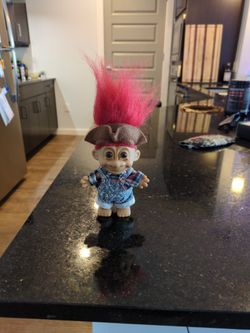 Farmer Troll Doll