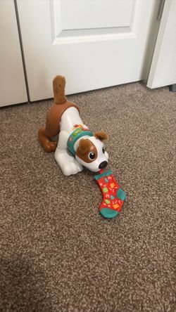 Fisher price crawl with me pull along toy