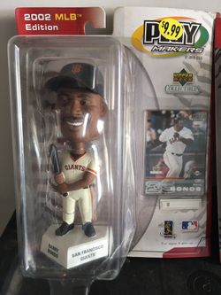 Barry Bonds, Ichiro And Pedro Martinez Bobble Heads