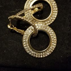 925 Silver Bling Earrings. 