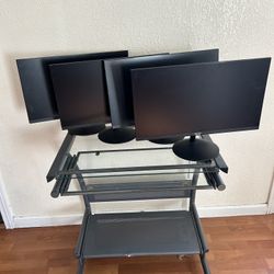 PC Monitor. 4 Acer monitors. 22”. All 4 for $30. Power supply cables lost during the move. Available 👋