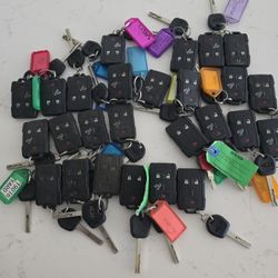 Lot 26 GM Remote FOBS 