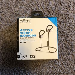 BĒM Active Wrap Earbuds Bluetooth EB300