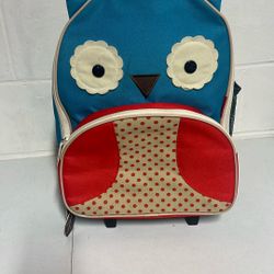 Owl Rolling Suitcase