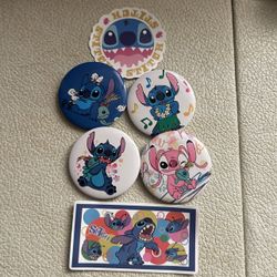 Stitch Pin Set Of 4 