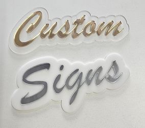 Acrylic Name Signs