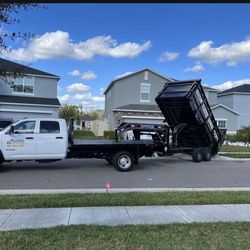 2021 Gooseneck 7x14x4  Dump Load Trail