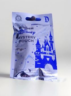 Hidden Disney Mystery Pouch 25th Anniversary Pin Pack