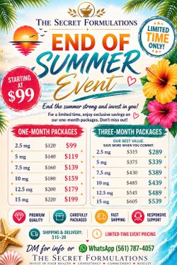 End of Summer Event