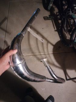 2-stroke expansion chamber exhausti