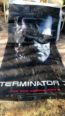 Terminator 3.  2003 Big Movie Poster