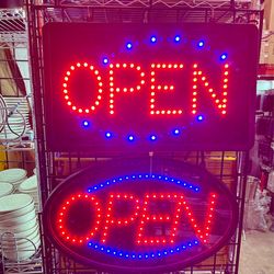 Neon Open Sign