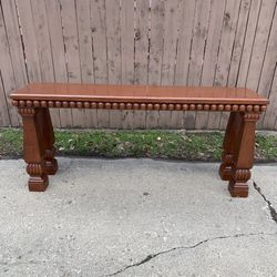 SOLID WOOD ENTRYWAY TABLE 