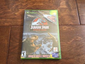 Brand New Sealed Jurassic Park Operation Genesis OG Xbox