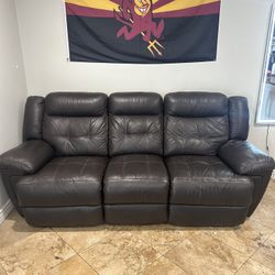 Leather Couch