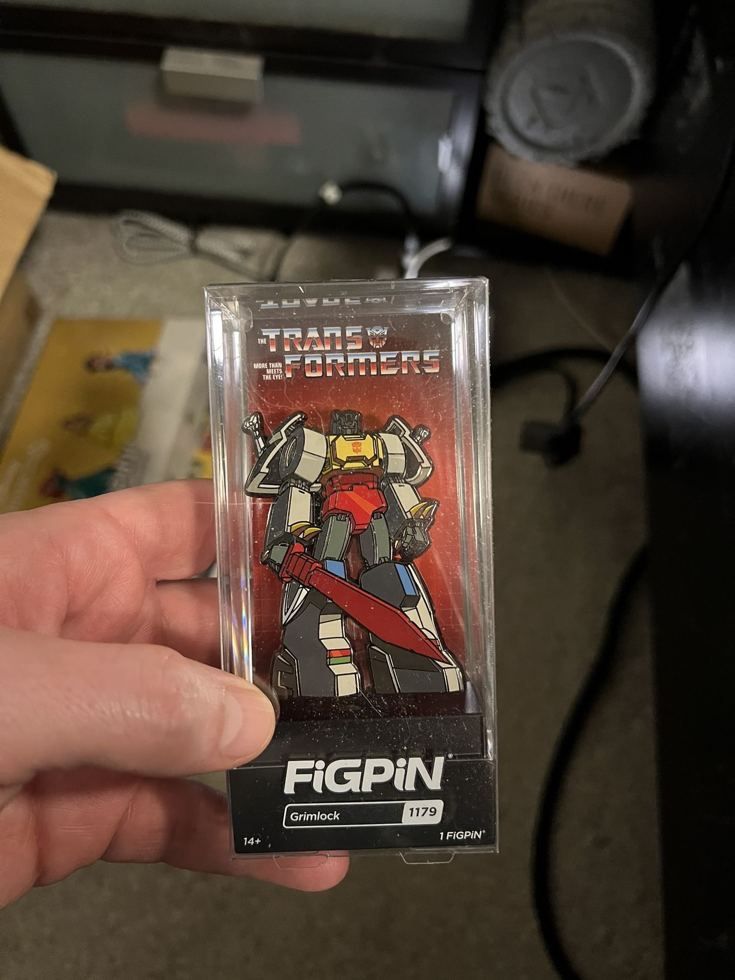 Transformers Grimlock Figpin