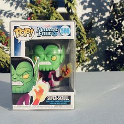 Funko POP Super-Skrull action figure vinyl bobble-head #566 Marvel