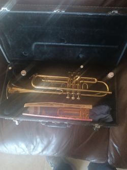Brass Trumpet with Hard Case