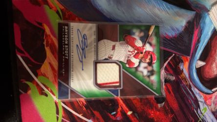 Bryson Stott Philadelphia Phillies AUTO memorabilia