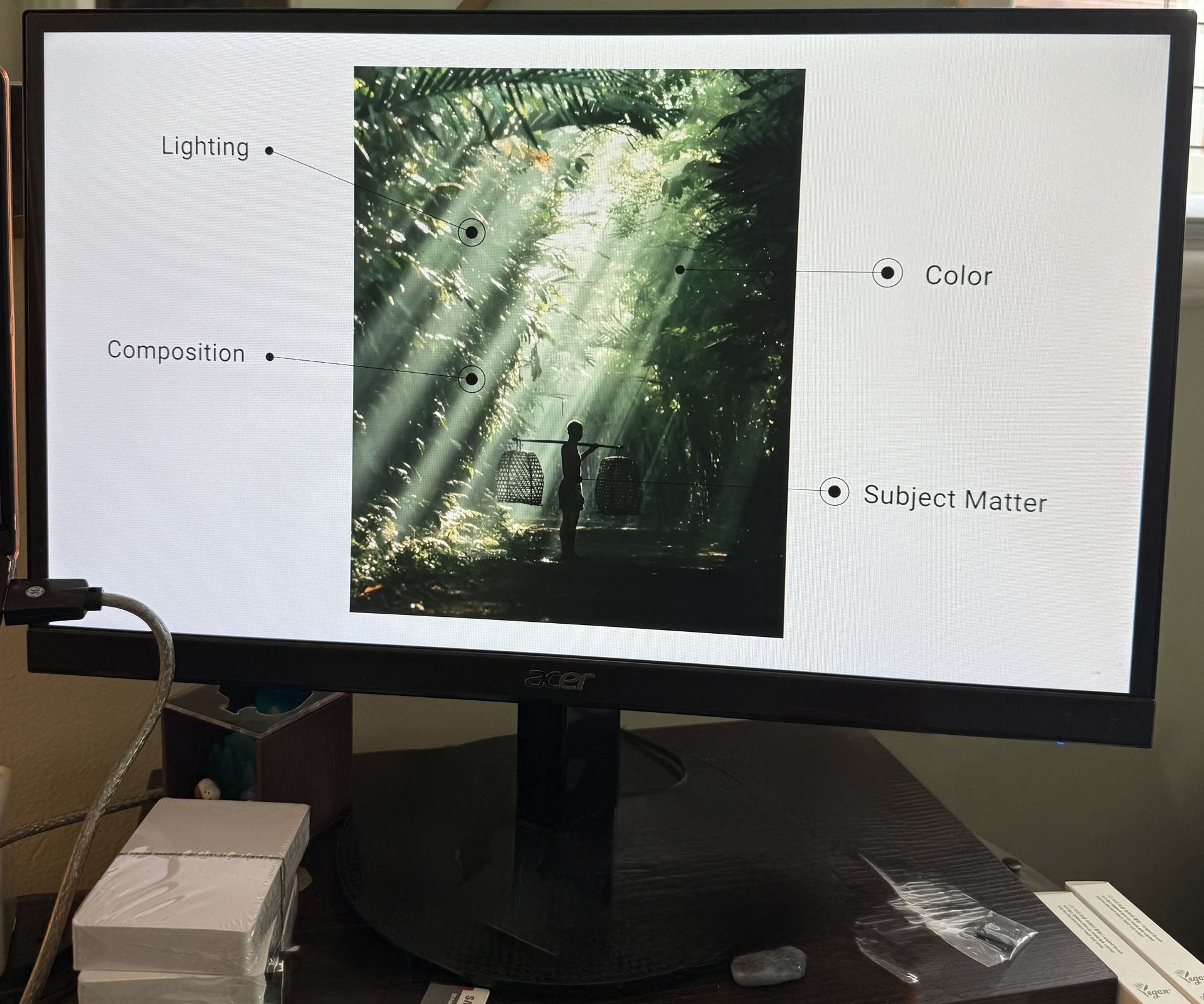 21.5” Acer Computer Monitor SB220Q