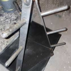 8 Peg Weight Rack/ Tree Stand For Free Weights