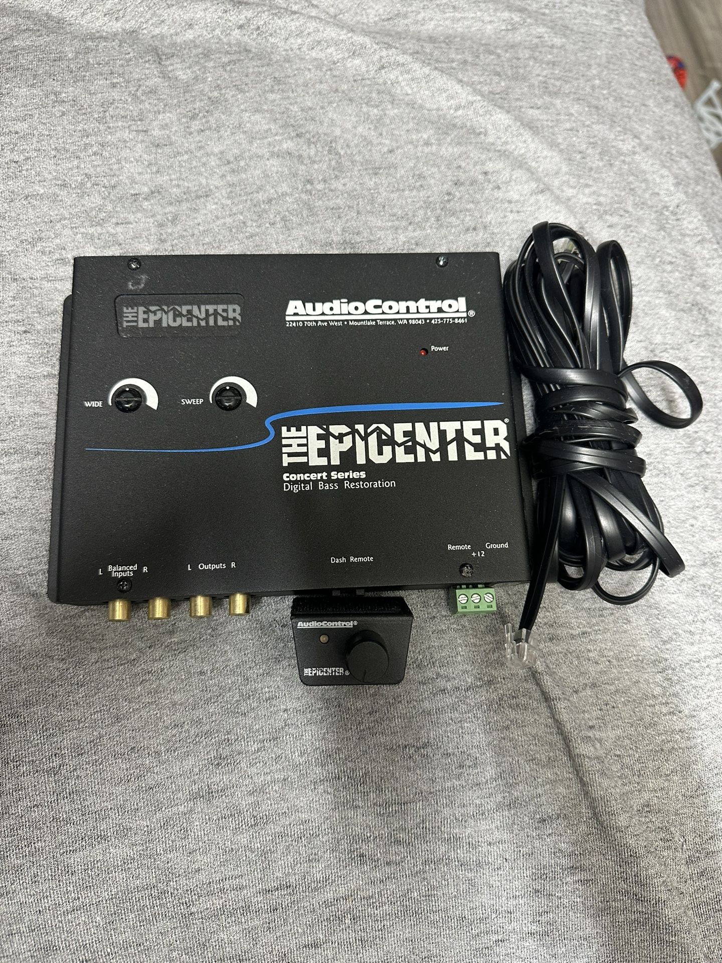 Audiocontrol Epicenter