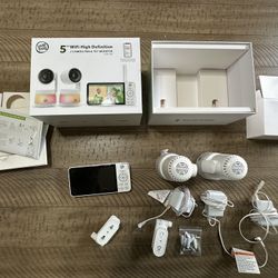 LeapFrog LF925-2HD 1080p WiFi Pan & Tilt 2 Camera Video Baby Monitor