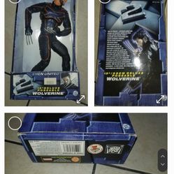 13" Poseable Deluxe Wolverine New 
