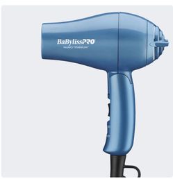 BaBylissPRO Nano Titanium 1000 Watts foldable handle