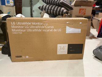 🖥️ LG 34” Curved UltraWide Monitor (34BQ77QE) – NEW IN BOX