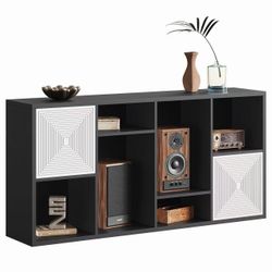 Modern 8-Cube Storage Organizer Shelf