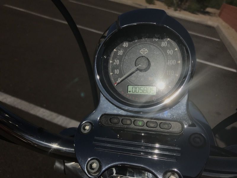2014 Harley Bobber Sportster 1200 Custom Cruiser Motorcycle