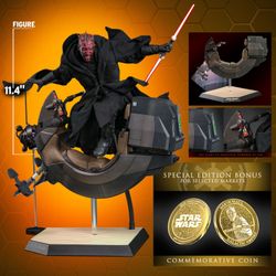 Hot Toys MMS749 Darth Maul with Sith Speeder (Special Edition) Star Wars The Phantom Menace 1/6 Figure