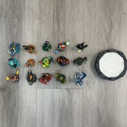 Skylanders Figures And Base