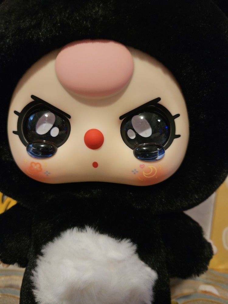 Baby Three 400% Black Kitty