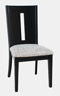 Urban Icon Black Slotback Chair (Set of 2)