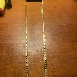 24k Gold Link Chain 