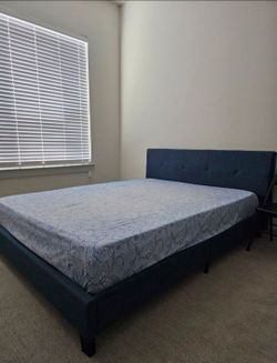 Almost New! Queen Bed with Mattress