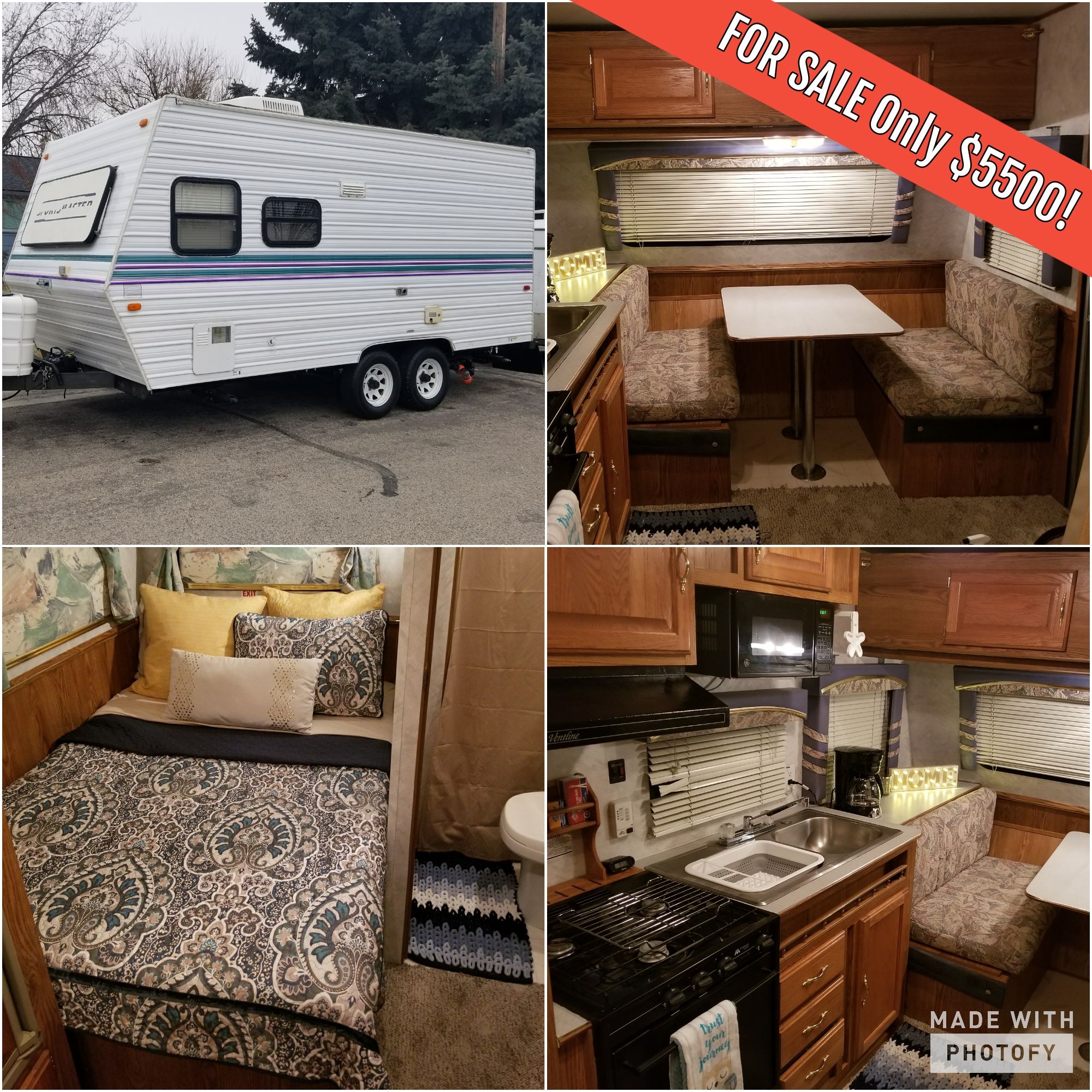 1996 kit sportsmaster camper trailer