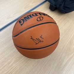 ADIN ROSS Signed Basketball