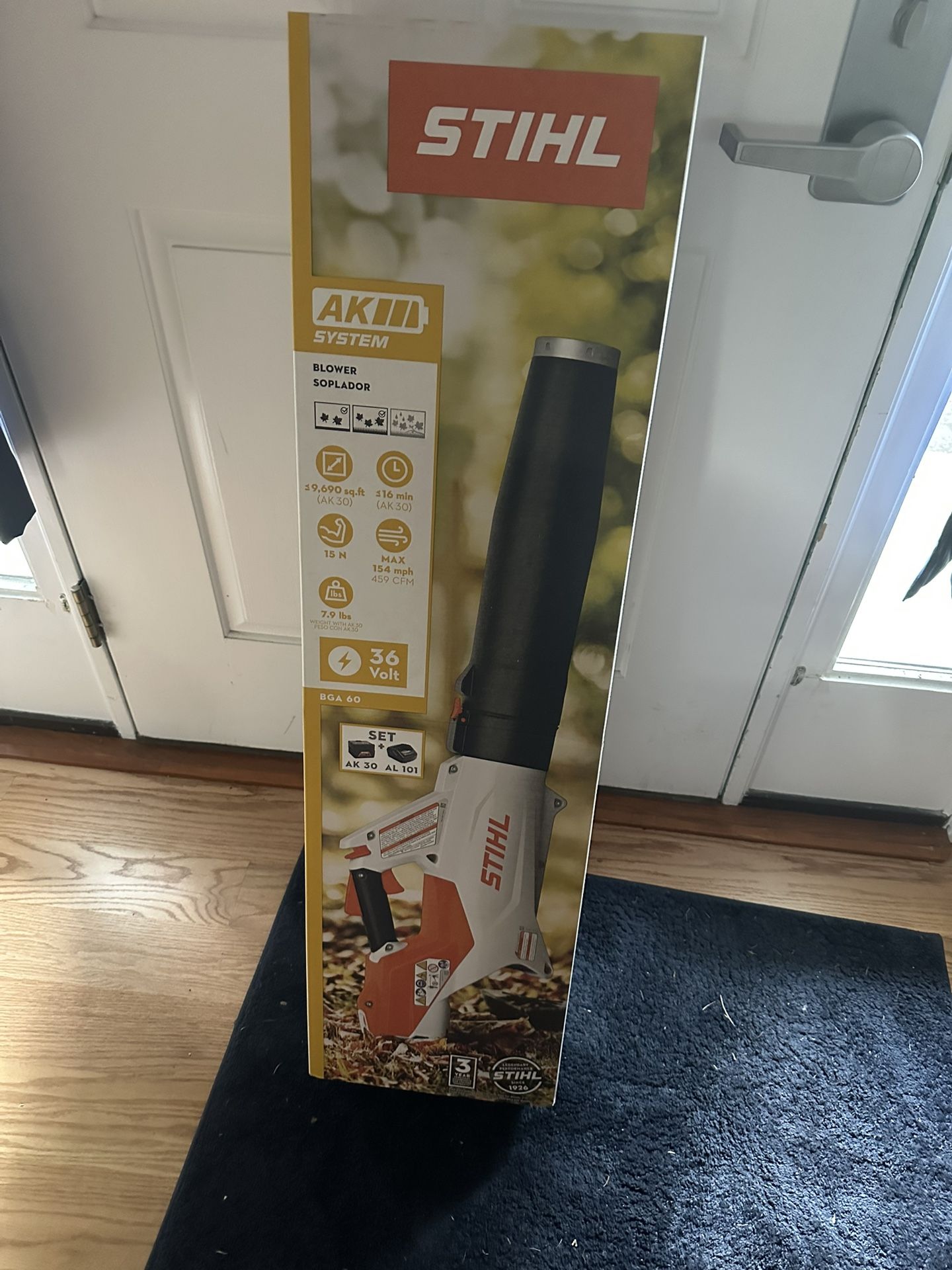 Stihl Leaf Blower W Battery