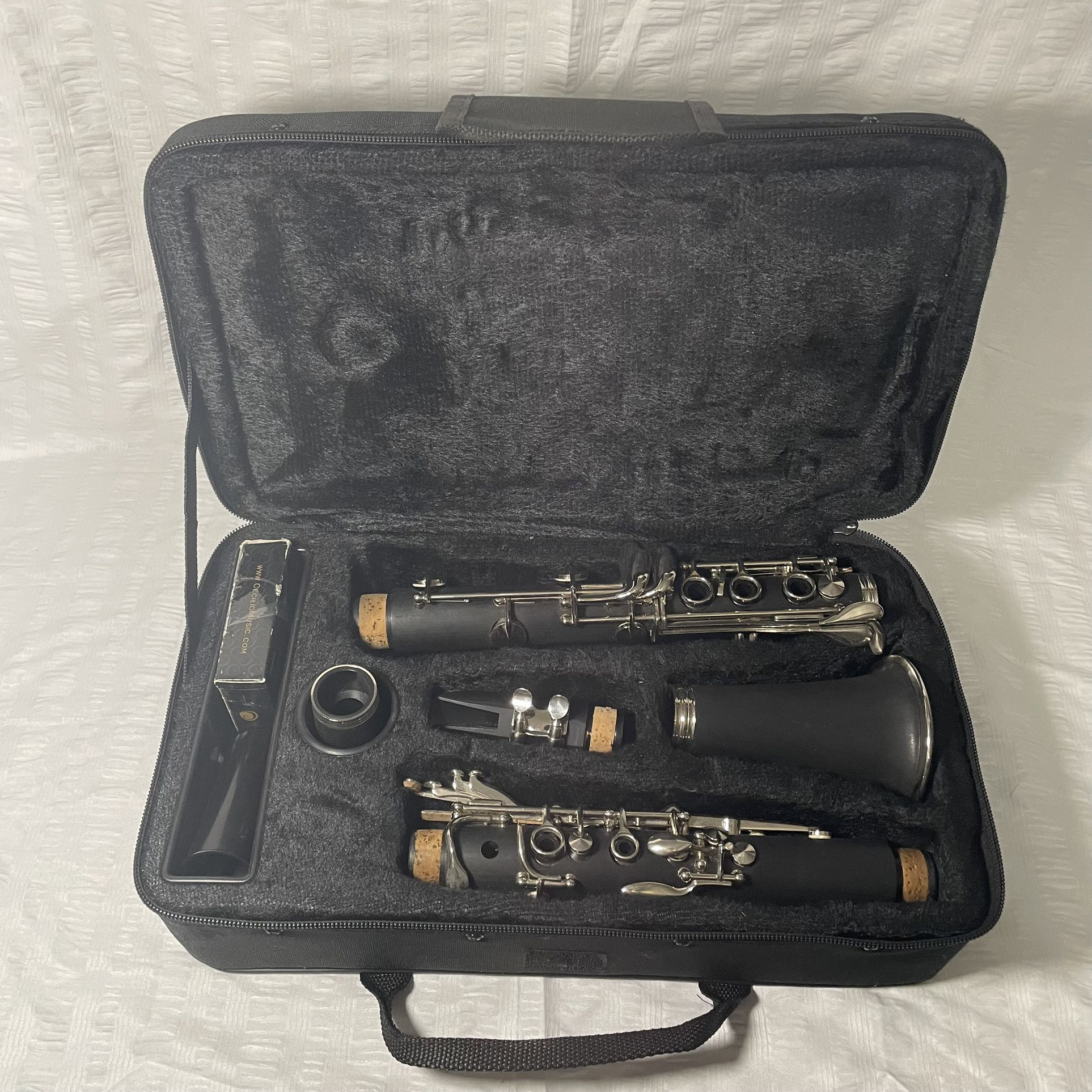 Professional Clarinet 17 Keys Silver Plated Keys