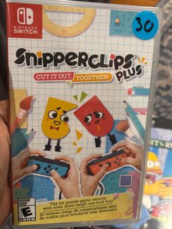 Snipper clip Nintendo Switch