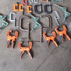 ASSORTED CLAMPS