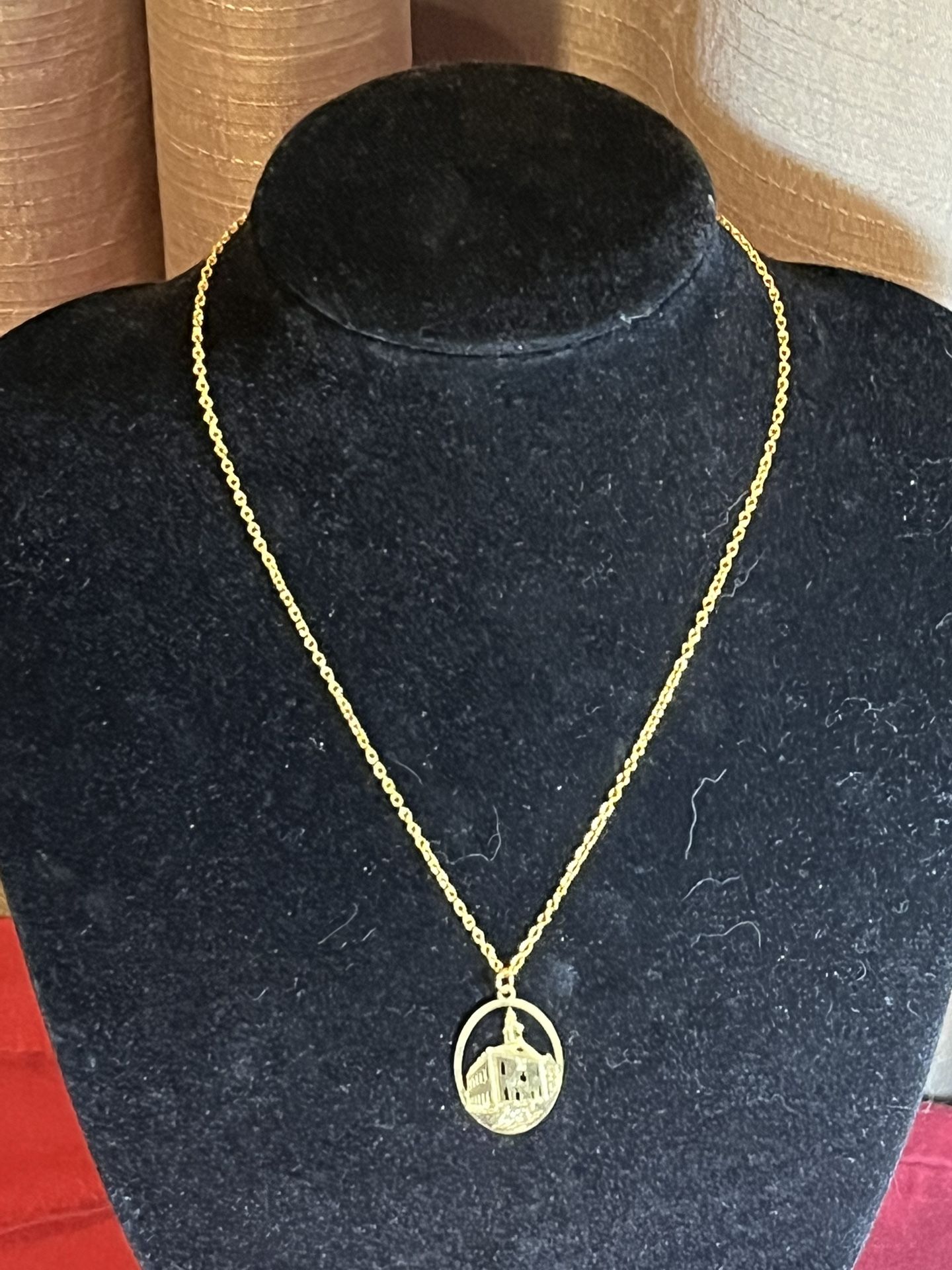 Kirtland Temple Pendant Necklace