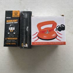 Car Dent Removal And Headlight Cleaner 