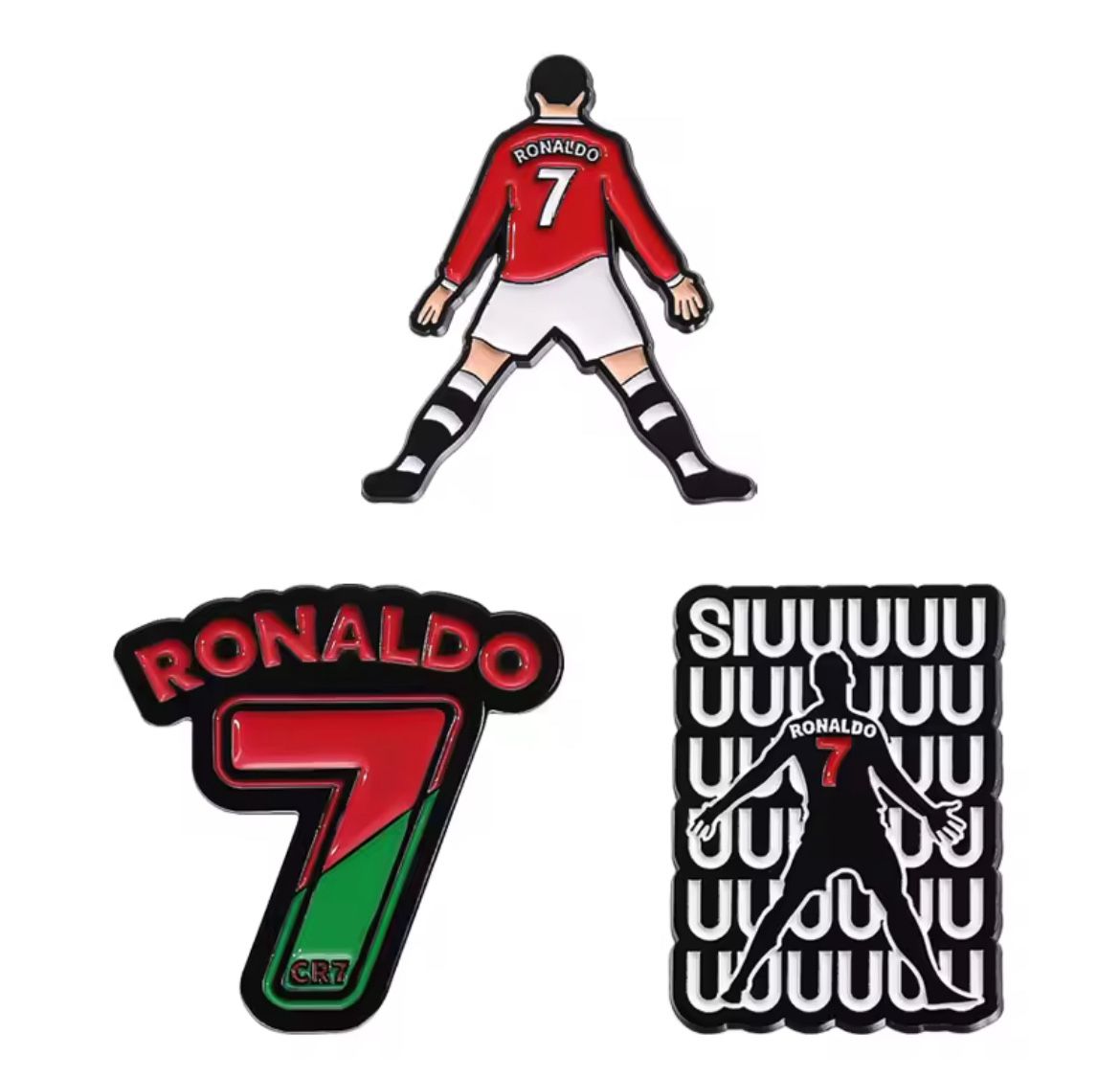 3 Pcs / Brooches Backpack Lapel Badge Accessory Gift for Fans Friends